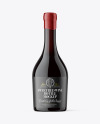 Red Wine Bottle Mockup