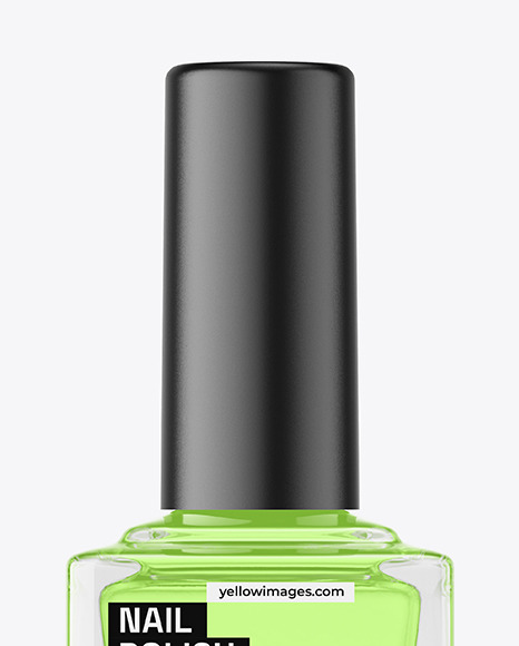 Nail Polish Bottle Mockup