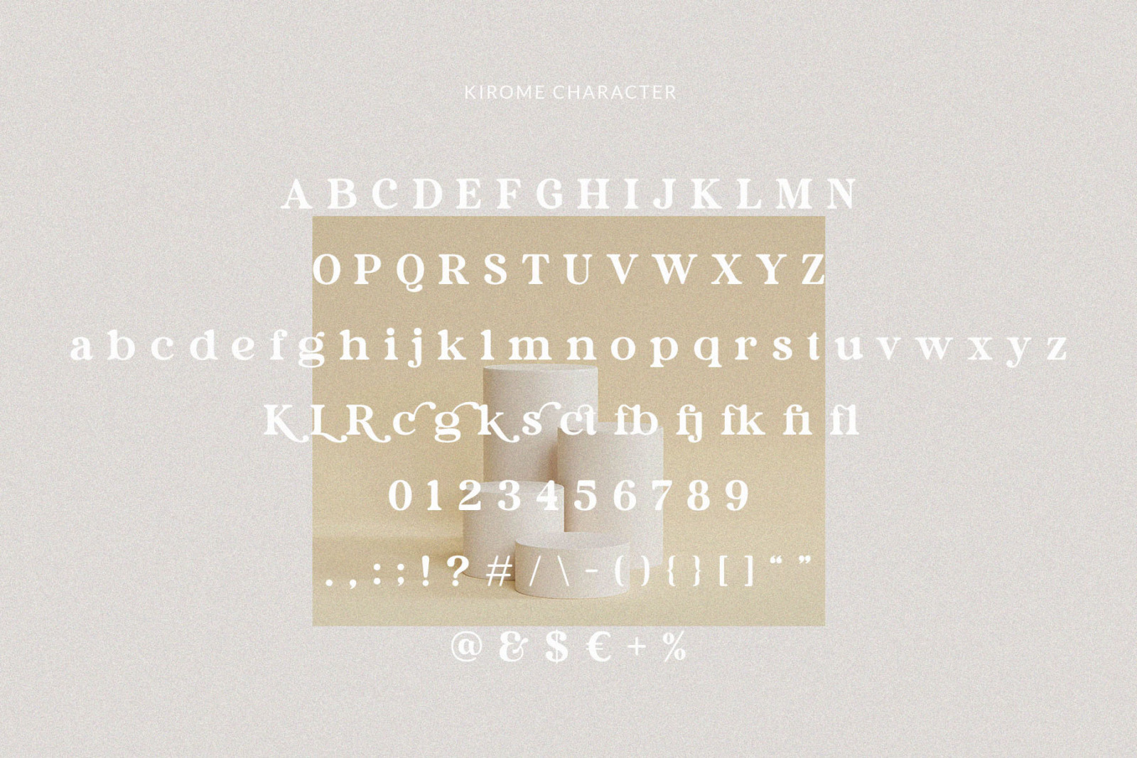 Kirome – Modern & Beauty Serif Kirome – Modern & Beauty Serif