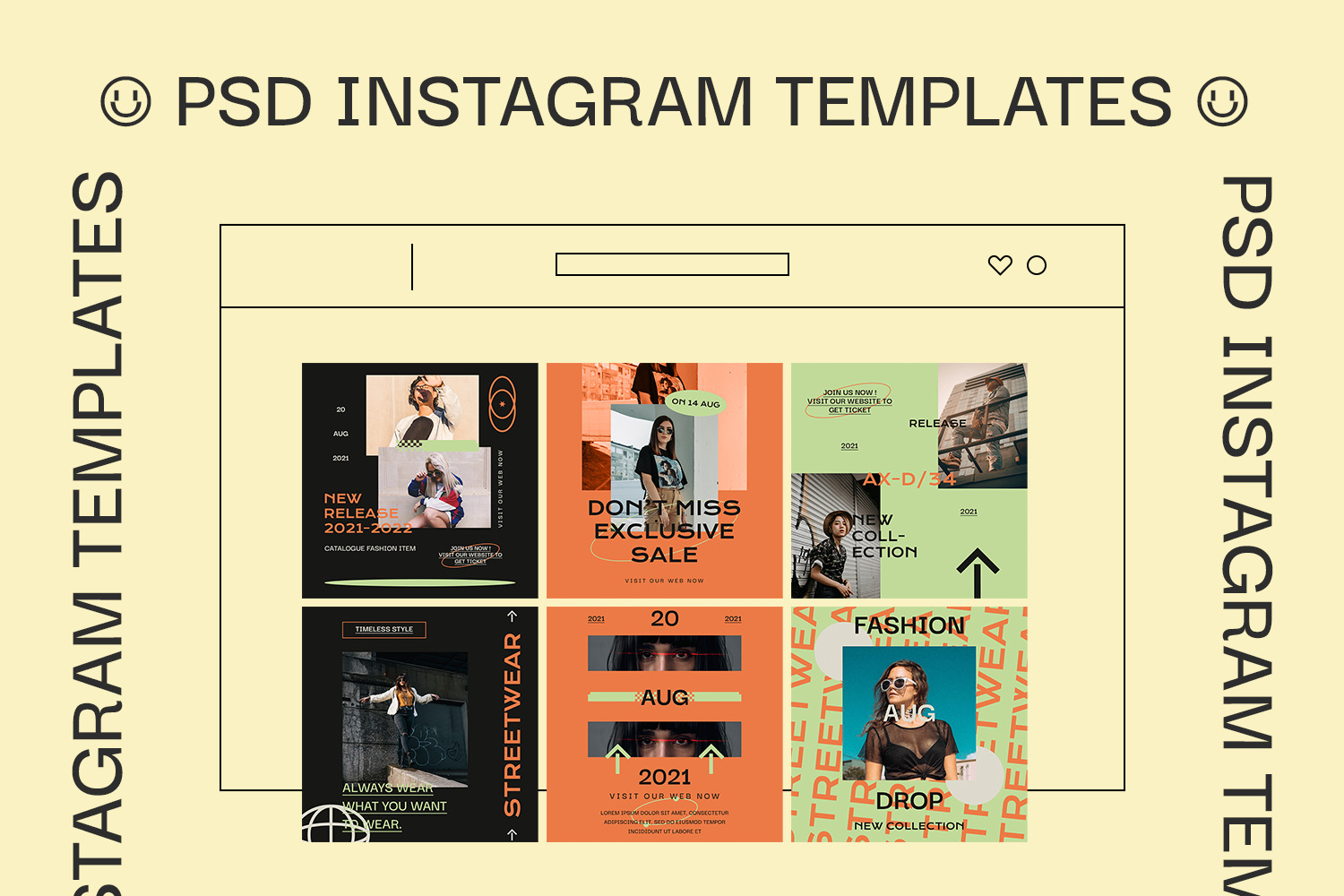 Xieraz Instagram Template