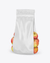 Apple Bag w/ Glossy Label Mockup