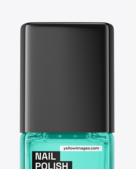 Nail Polish Bottle Mockup