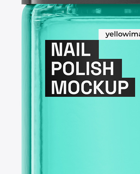 Nail Polish Bottle Mockup