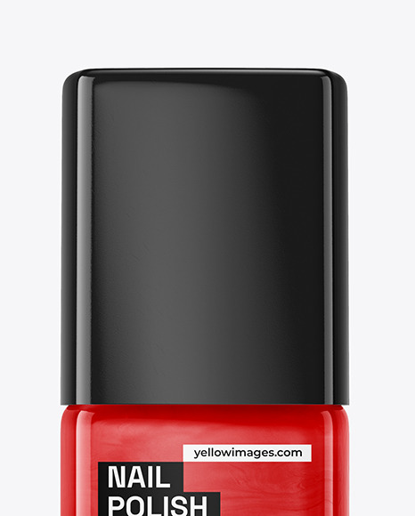 Nail Polish Bottle Mockup Nail Polish Bottle Mockup