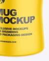 Matte Mug Mockup