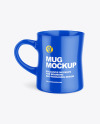 Glossy Mug Mockup