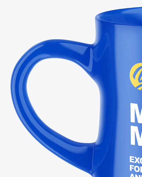 Glossy Mug Mockup