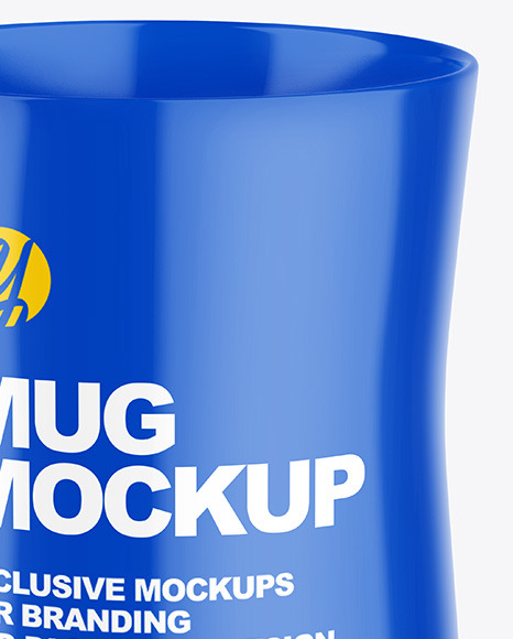 Glossy Mug Mockup