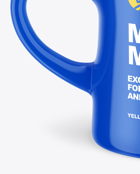 Glossy Mug Mockup