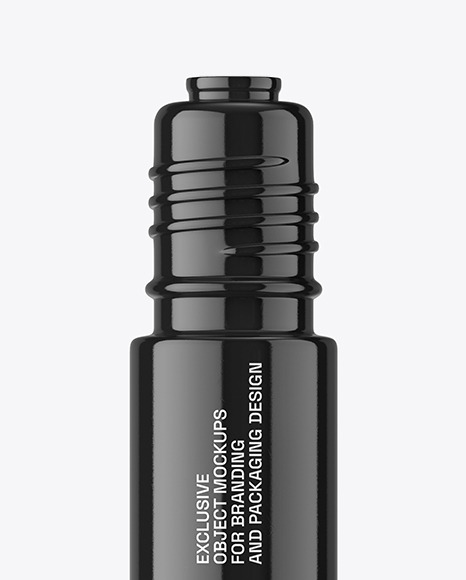 20ml Glossy Cosmetic Bottle Mockup