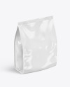 Glossy Food Bag Mockup