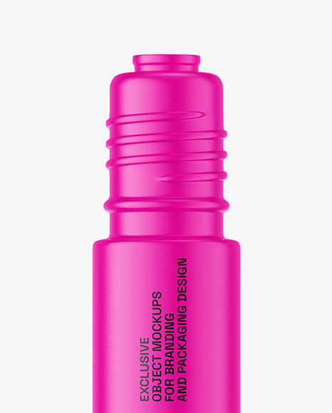 20ml Matte Cosmetic Bottle Mockup