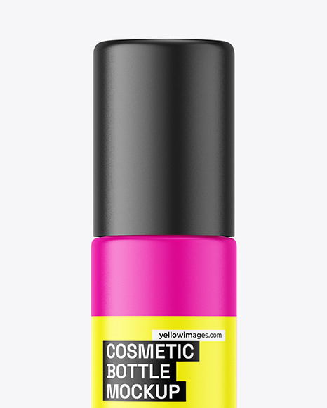 20ml Matte Cosmetic Bottle Mockup 20ml Matte Cosmetic Bottle Mockup