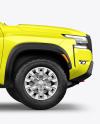 Pickup Truck Mockup - Side View