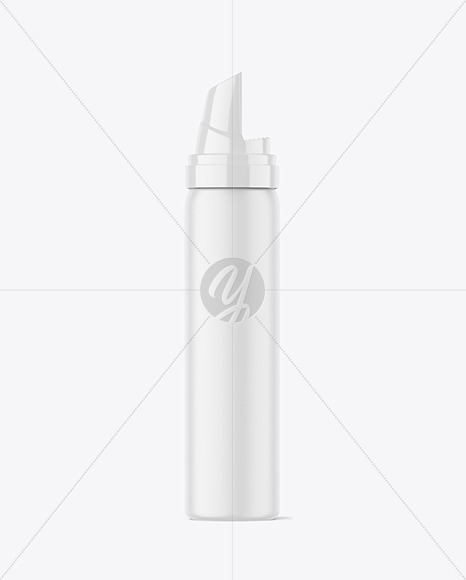 Matte Mousse Bottle Mockup