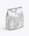 Metallic Food Bag Mockup