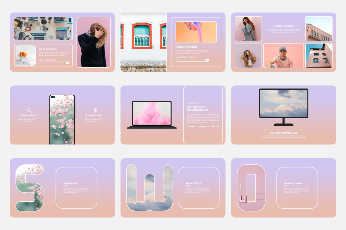 Fairy - Creative Business Keynote Template Fairy - Creative Business Keynote Template