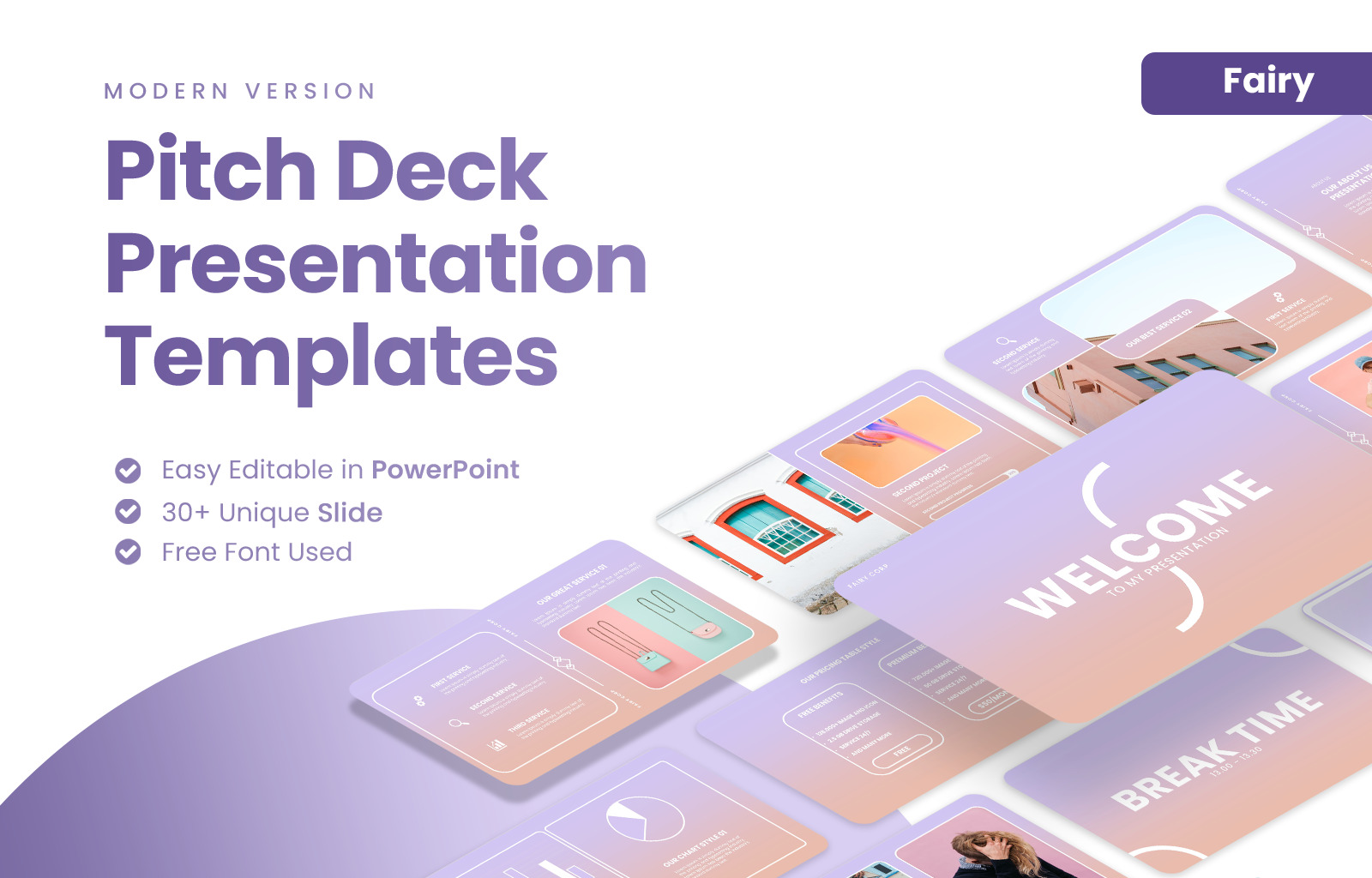Fairy - Creative Business PowerPoint Template Fairy - Creative Business PowerPoint Template