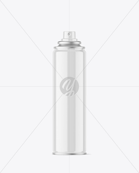 150ml Glossy Spray Bottle Mockup