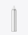 Metallic Cosmetic Spray Bottle Mockup