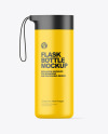 Matte Thermo Flask Bottle Mockup