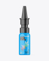 Glossy Nasal Spray Bottle Mockup