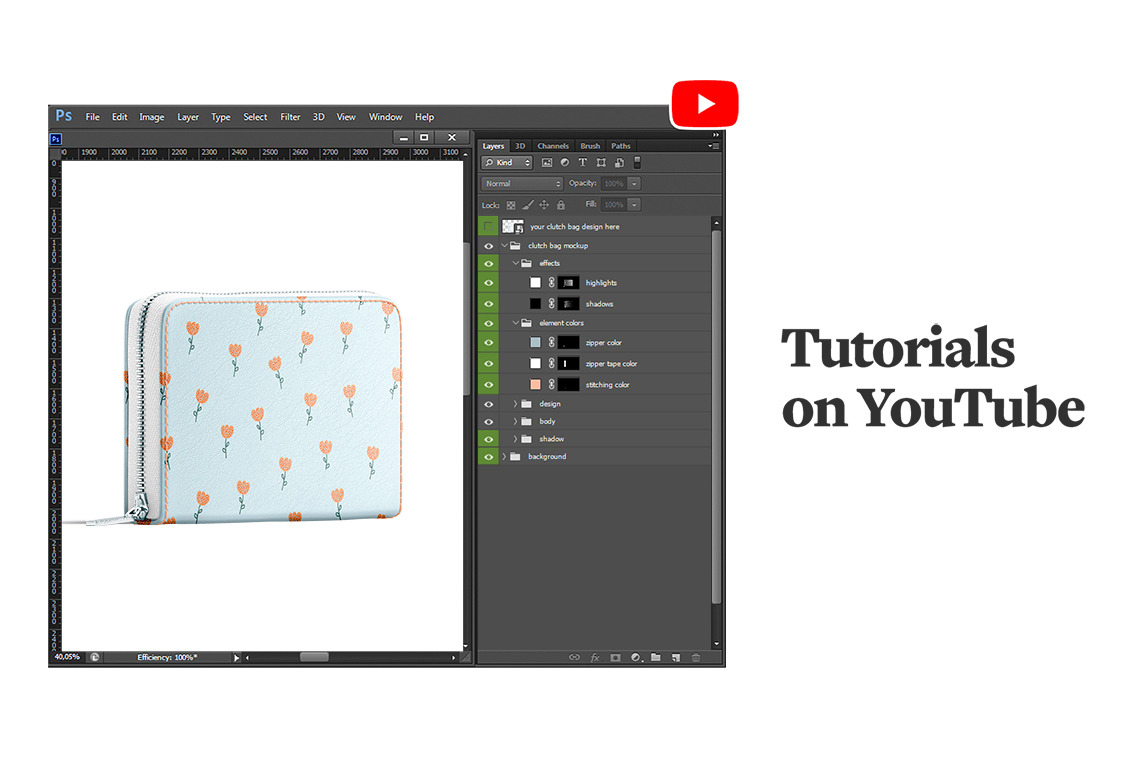 Clutch Bag Mockups Clutch Bag Mockups