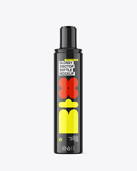 Matte Cosmetic Bottle Mockup - Shampoo bottle mockup