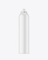 Matte Spray Bottle Mockup