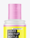 Clear Cosmetic Bottle Mockup Clear Cosmetic Bottle Mockup