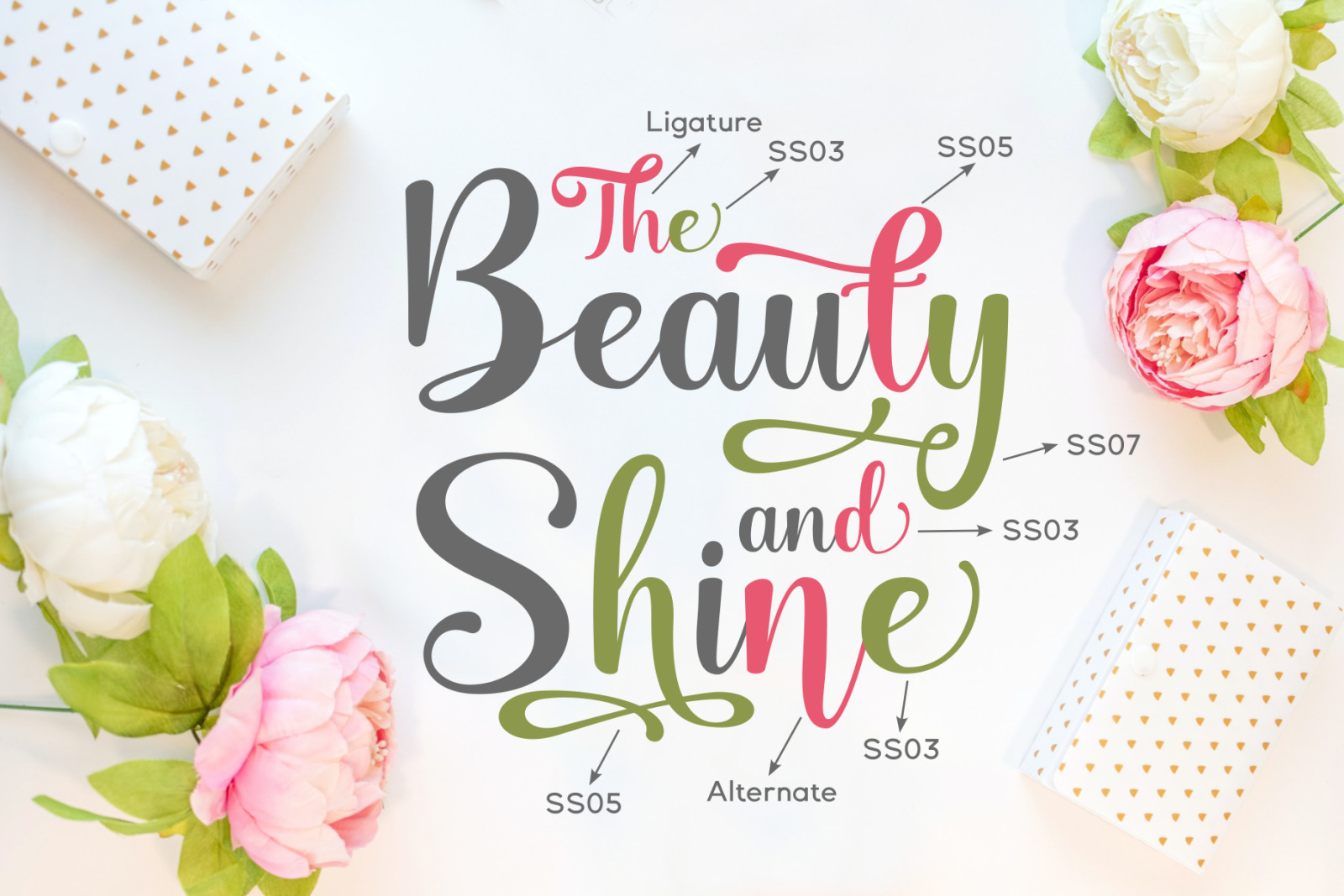 Beauty &amp; Shine / Pretty Script