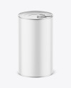 Matte Tin Can Mockup