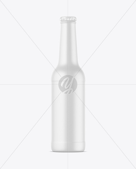 330ml Ceramic Beer Bottle Mockup