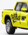 Pickup Truck Mockup - Half Side View