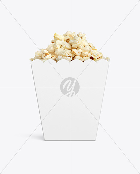 Popcorn Bag Mockup