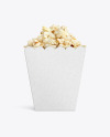 Kraft Popcorn Bag Mockup