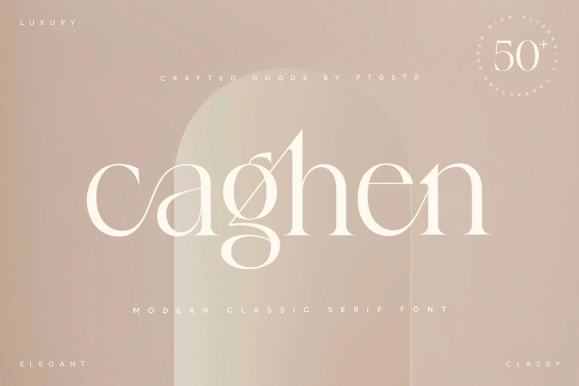 Caghen | Rich Ligature Serif