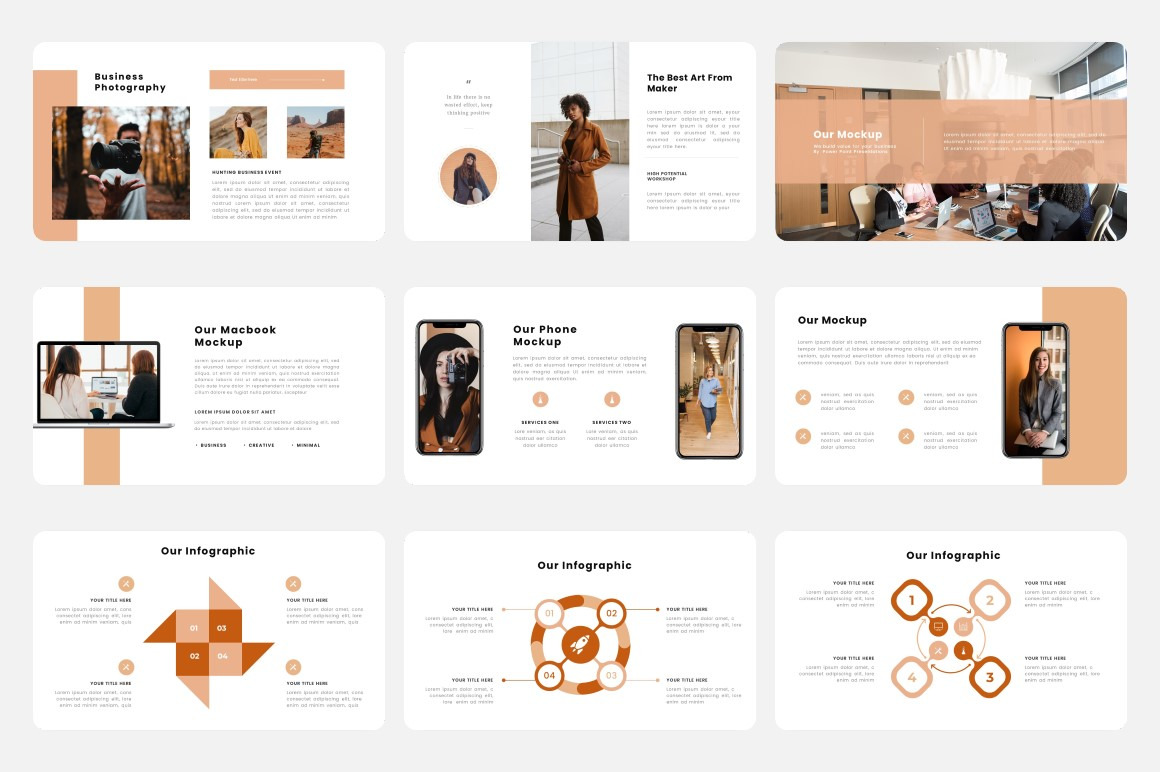 ٍSangarun - Creative Business Google Slides Template