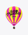 Hot Air Balloon Mockup