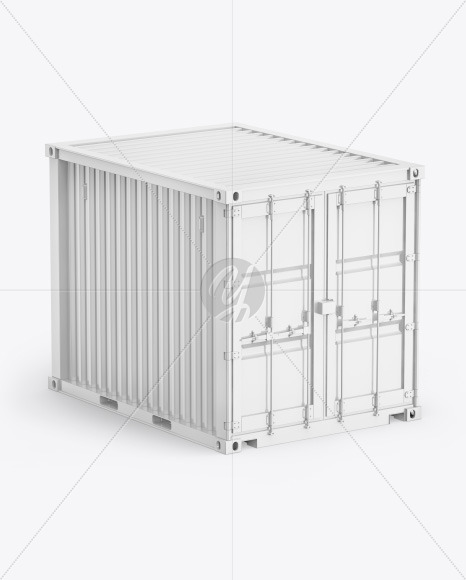 10F Shipping Container Mockup