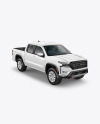 Pickup Truck Mockup - Half Side View