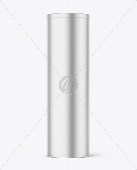 Metallized Snack Tube Mockup