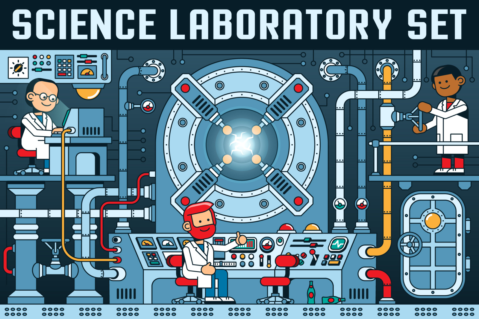 Science Laboratory Set