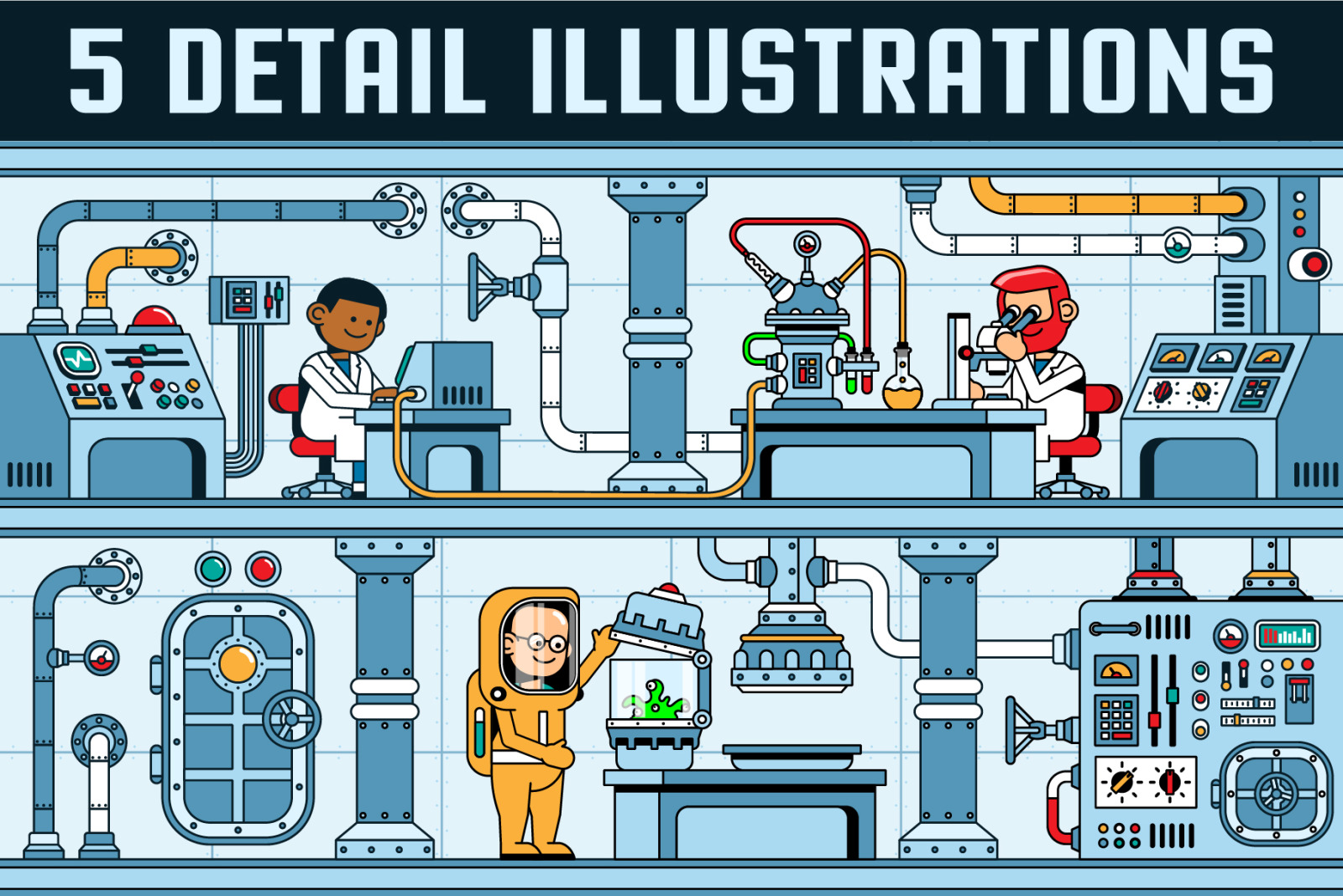 Science Laboratory Set