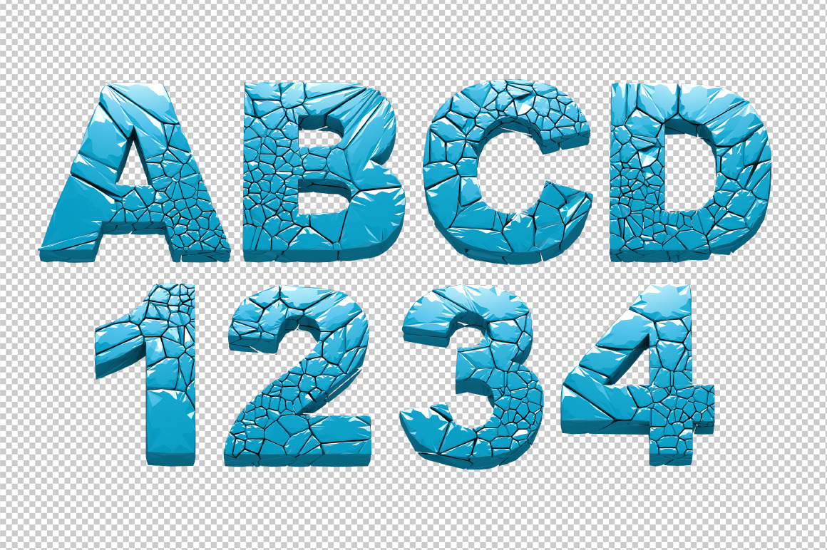 Hulk Icecrack Font Hulk Icecrack Font
