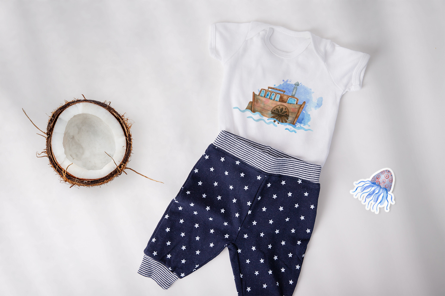 Nautical Mile Watercolor Collection Nautical Mile Watercolor Collection