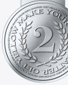 Silver Medal Mockup Silver Medal Mockup