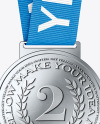 Silver Medal Mockup