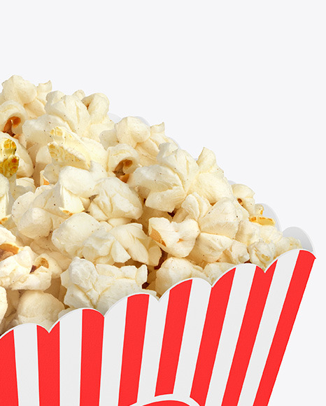 Popcorn Bag Mockup