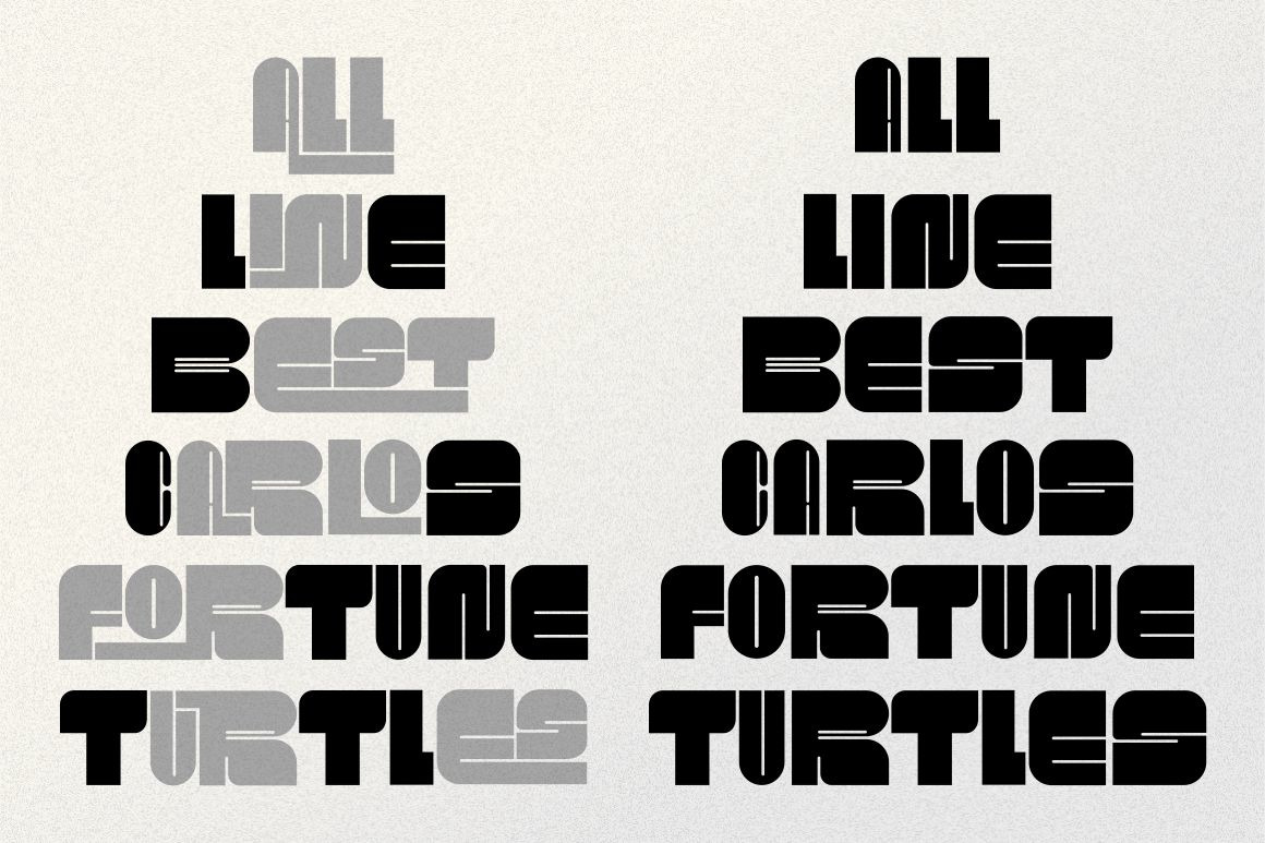 Truck Machine - Heavy Display Font Truck Machine - Heavy Display Font